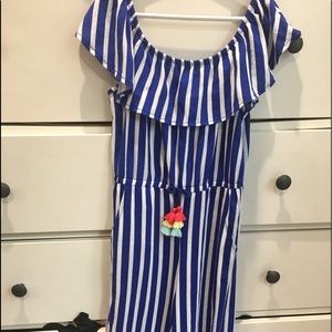 striped romper